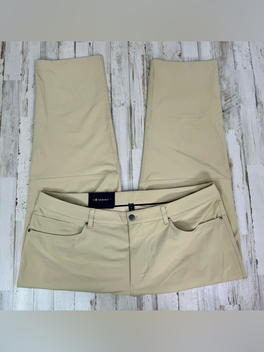 Lululemon ABC Classic Fit Trouser Warpstreme True Tan Men's Size 40x29 NWT